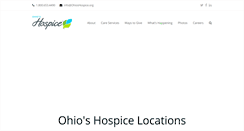 Desktop Screenshot of ohioshospice.org